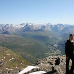Marianne på toppen